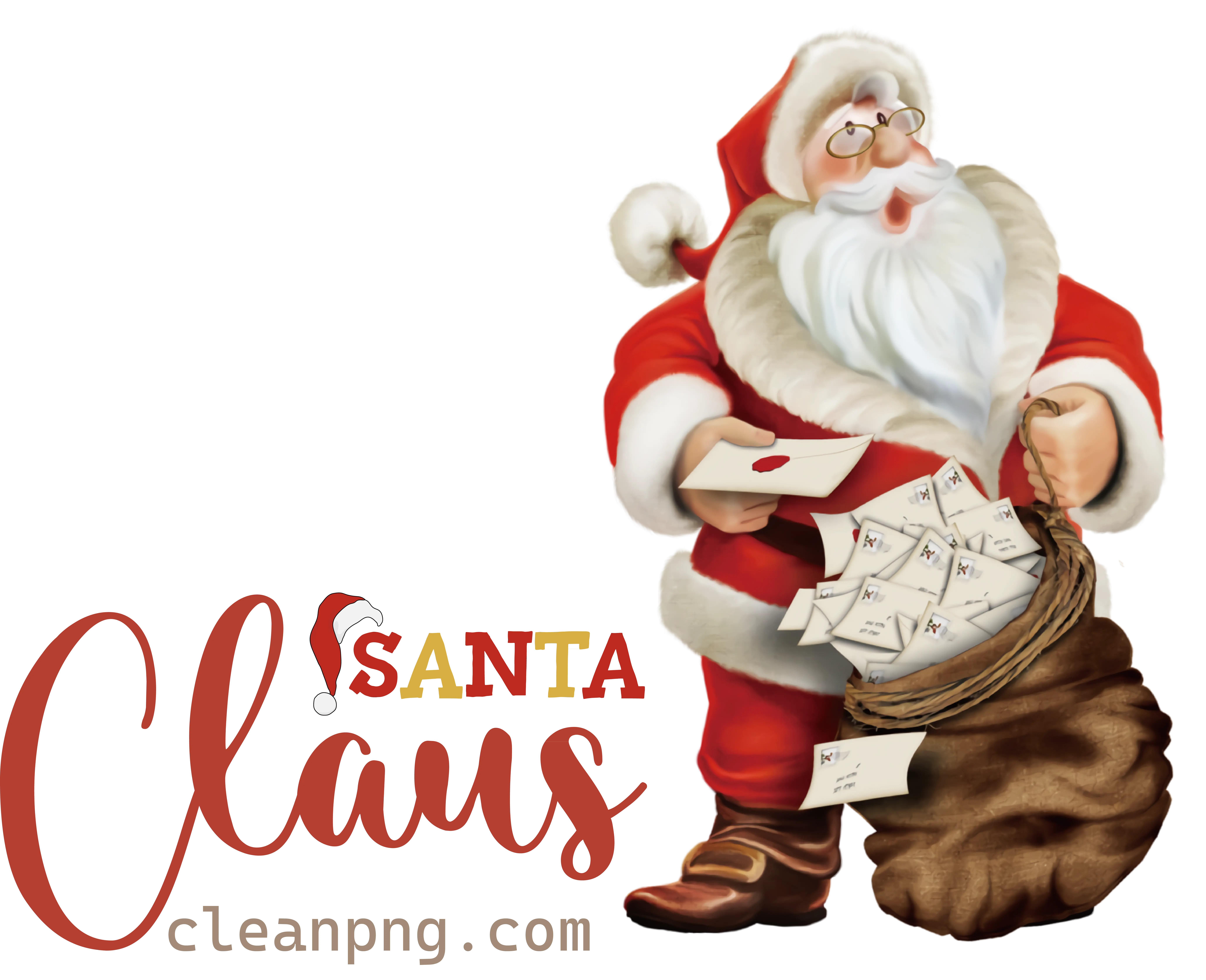 Santa Claus with Letters