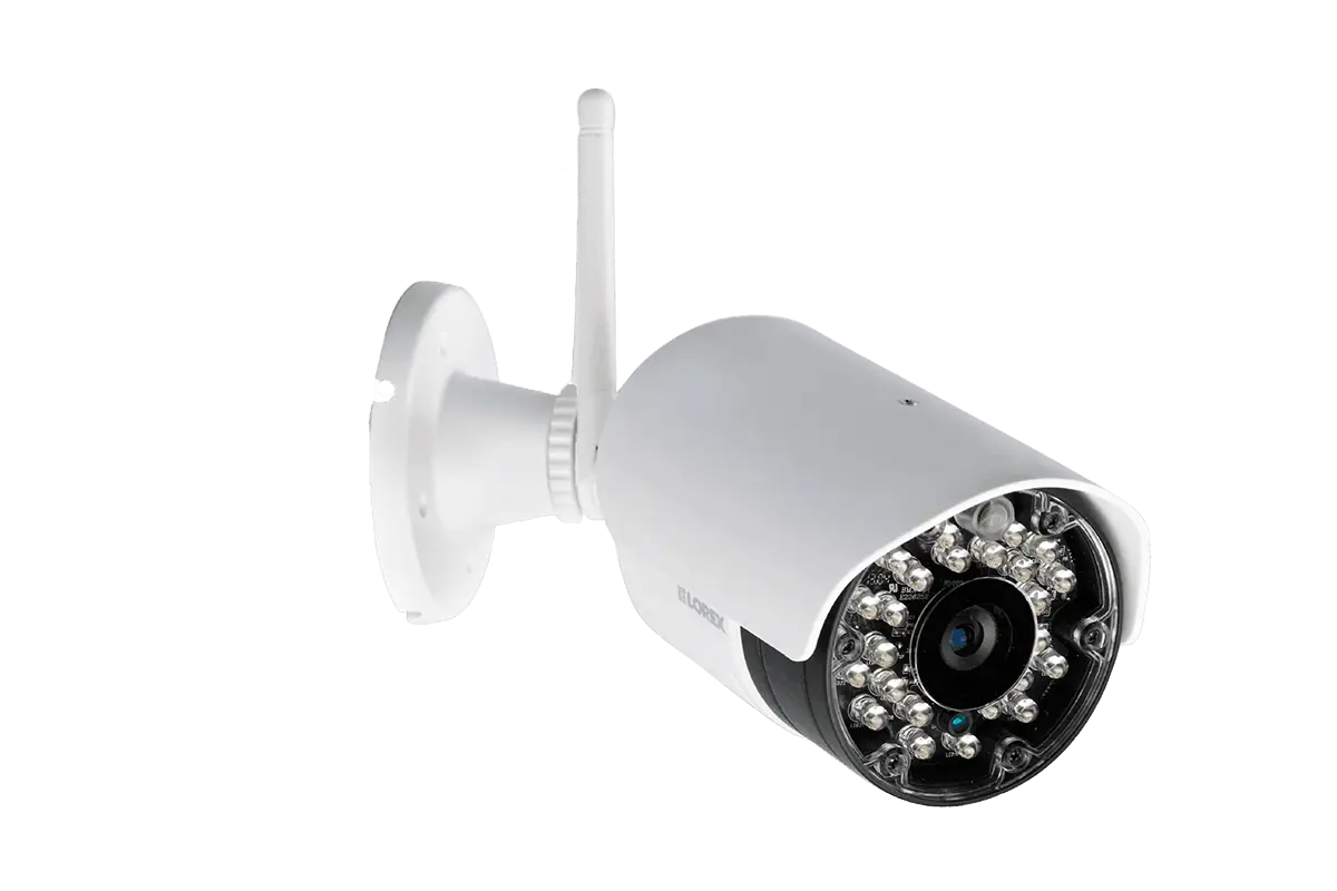 White Security Camera for Surveillance