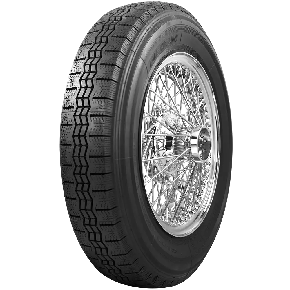 Black Car Tire and Wheel Illustration