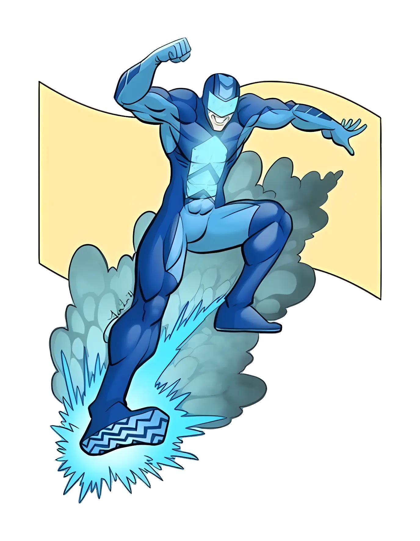 Superhero in Action