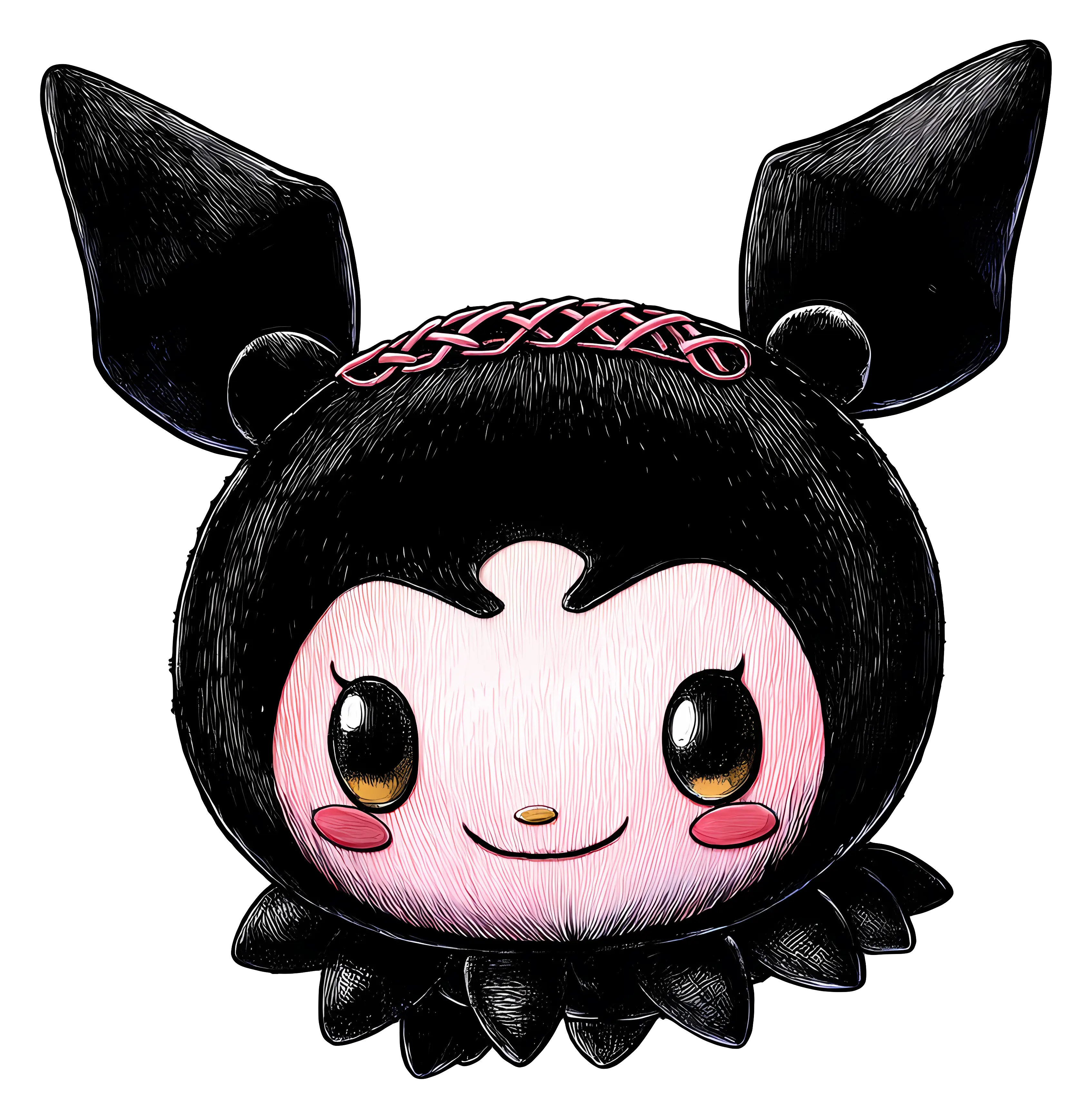 Cute Character with Big Ears