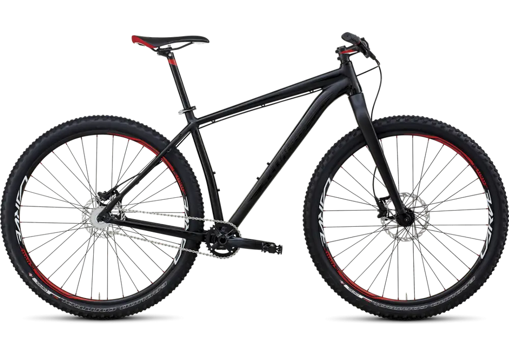 Sleek Black Bicycle for Outdoor Adventures