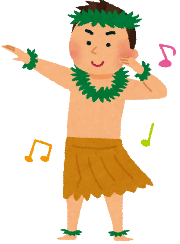 Hula Dancer Cartoon