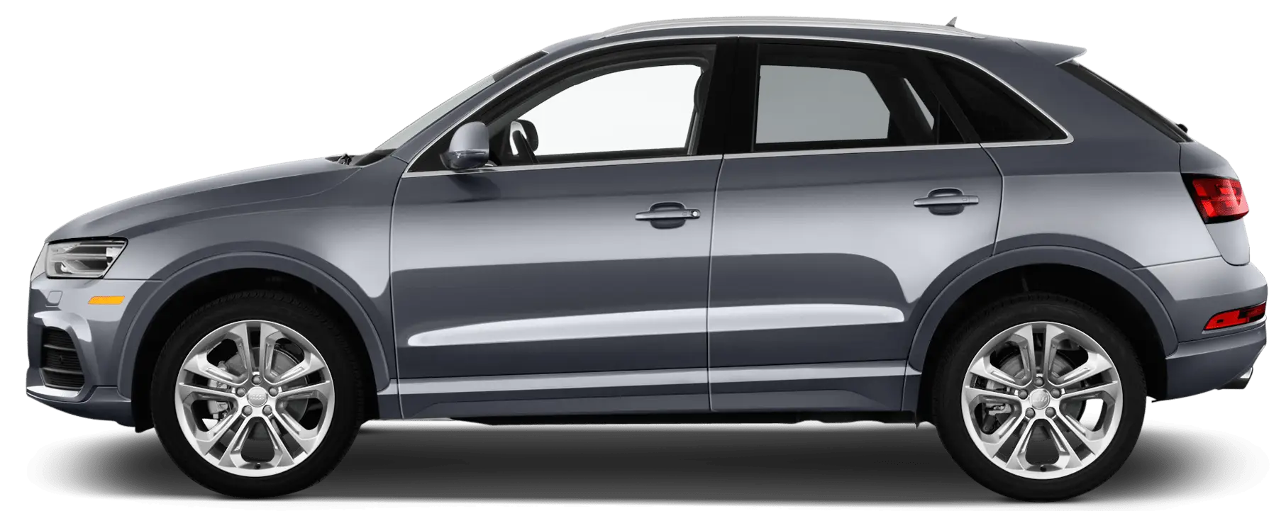 Gray SUV Car