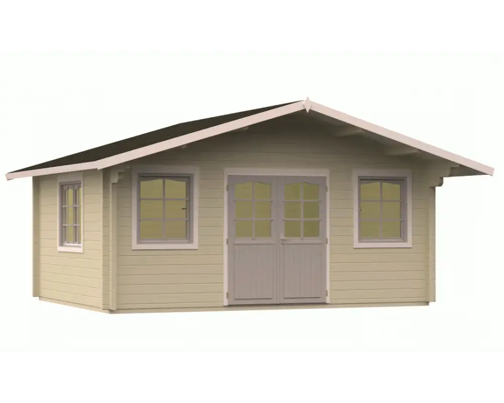Small Simple House with Windows