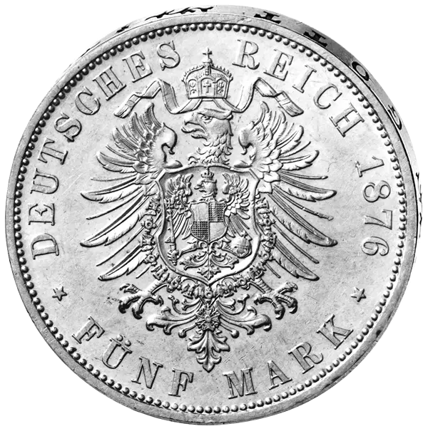 Silver German Deutsche Mark Coin