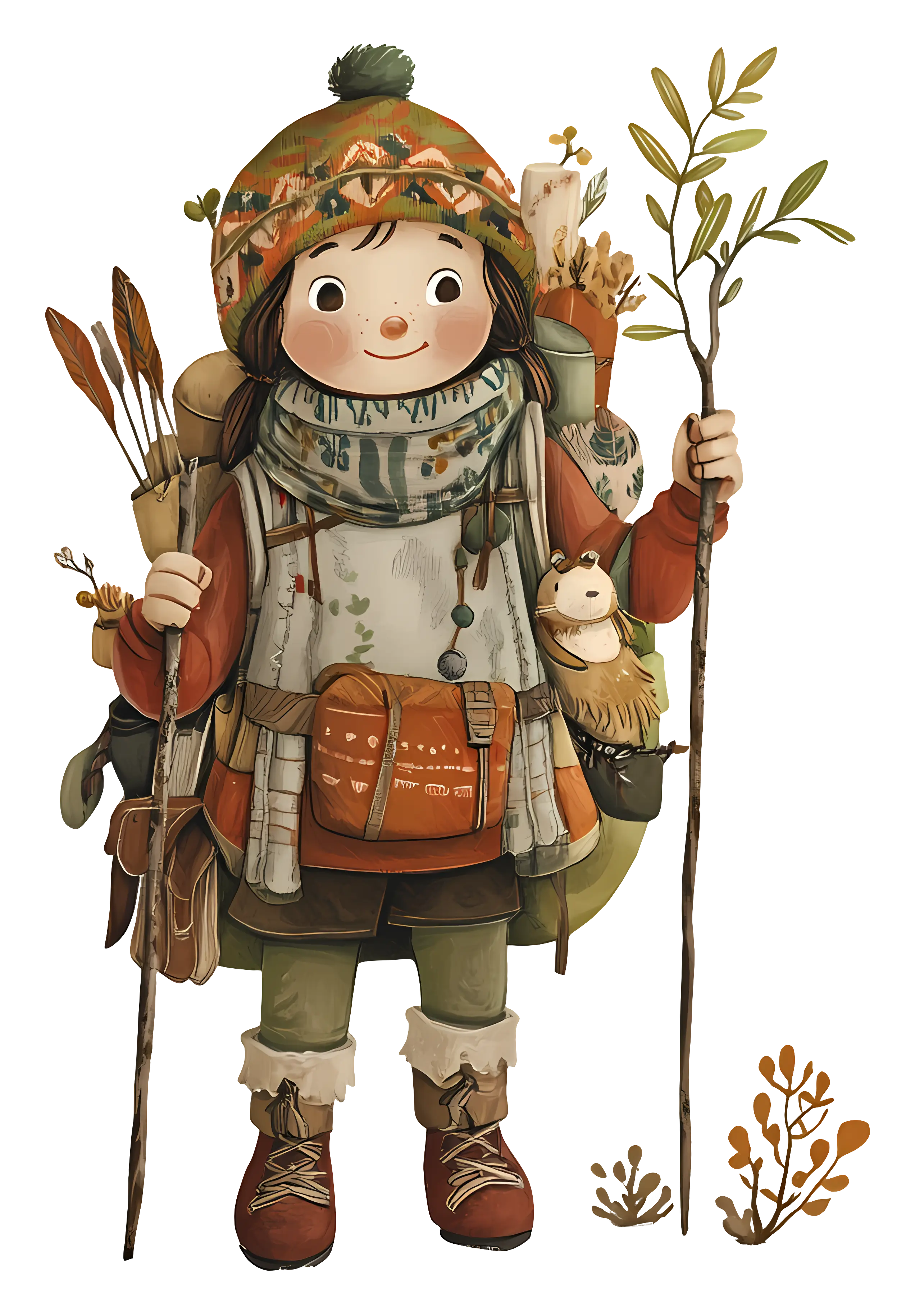 Cute Hiker Girl