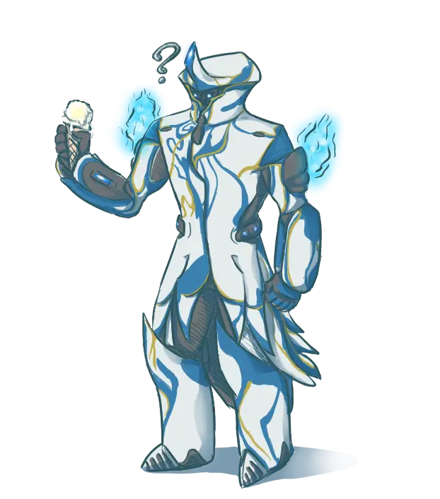 Confused Robot with Ice Cream