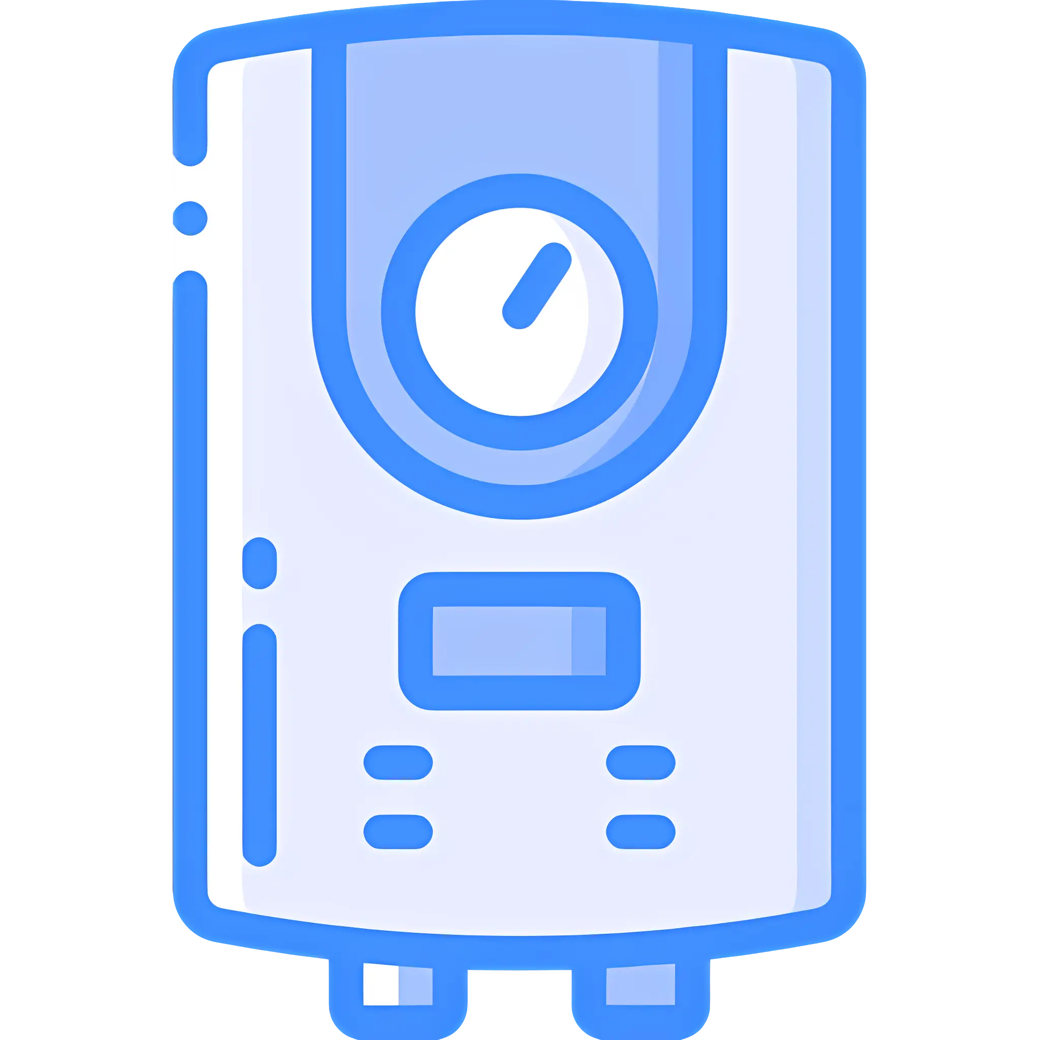 Water Heater in Flat Cartoon Style