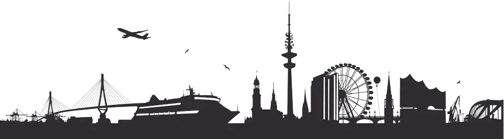 City Skyline Silhouette Illustration