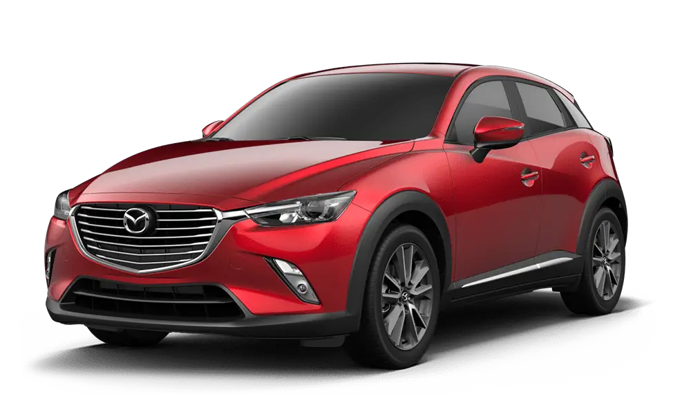Sleek Red SUV Car Model