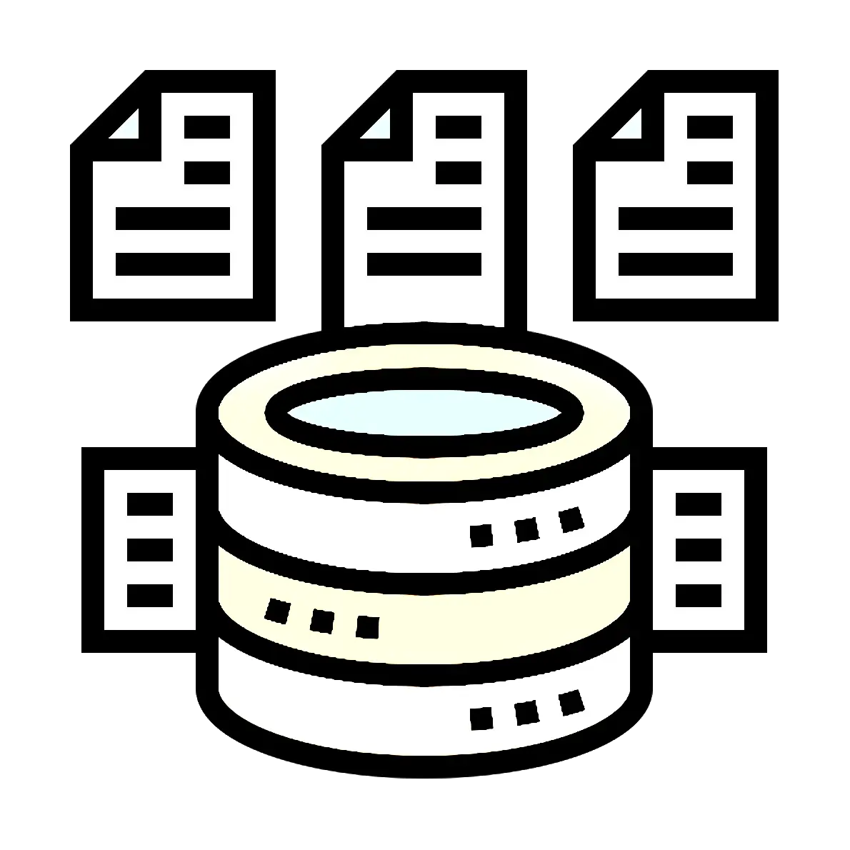 Database and Documents Symbol Design