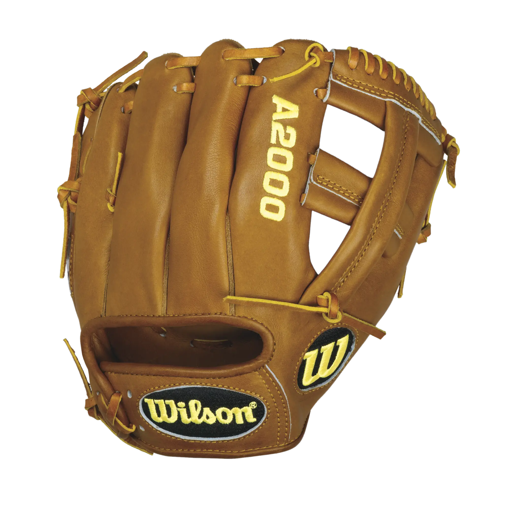 Brown Leather Wilson A2000 Baseball Glove