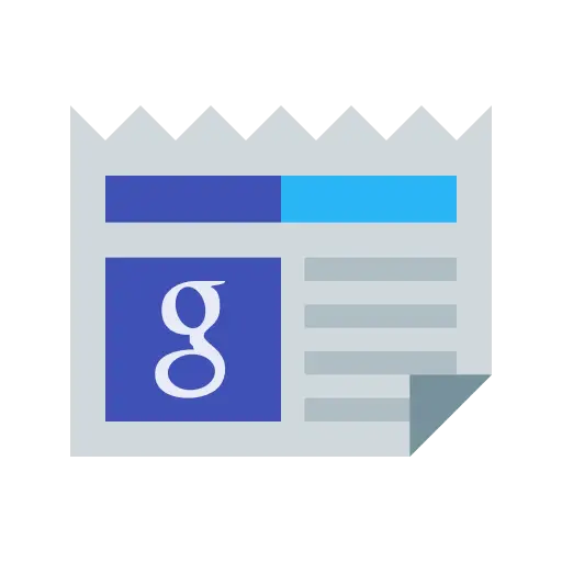 Newspaper Icon Representation