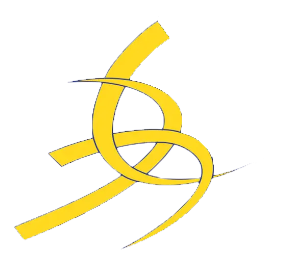 Yellow Abstract Line Design