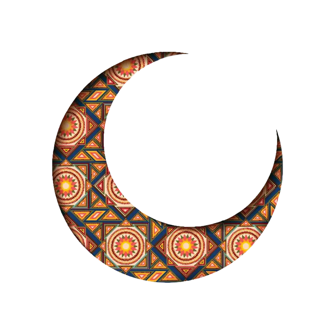 Decorative Crescent Moon