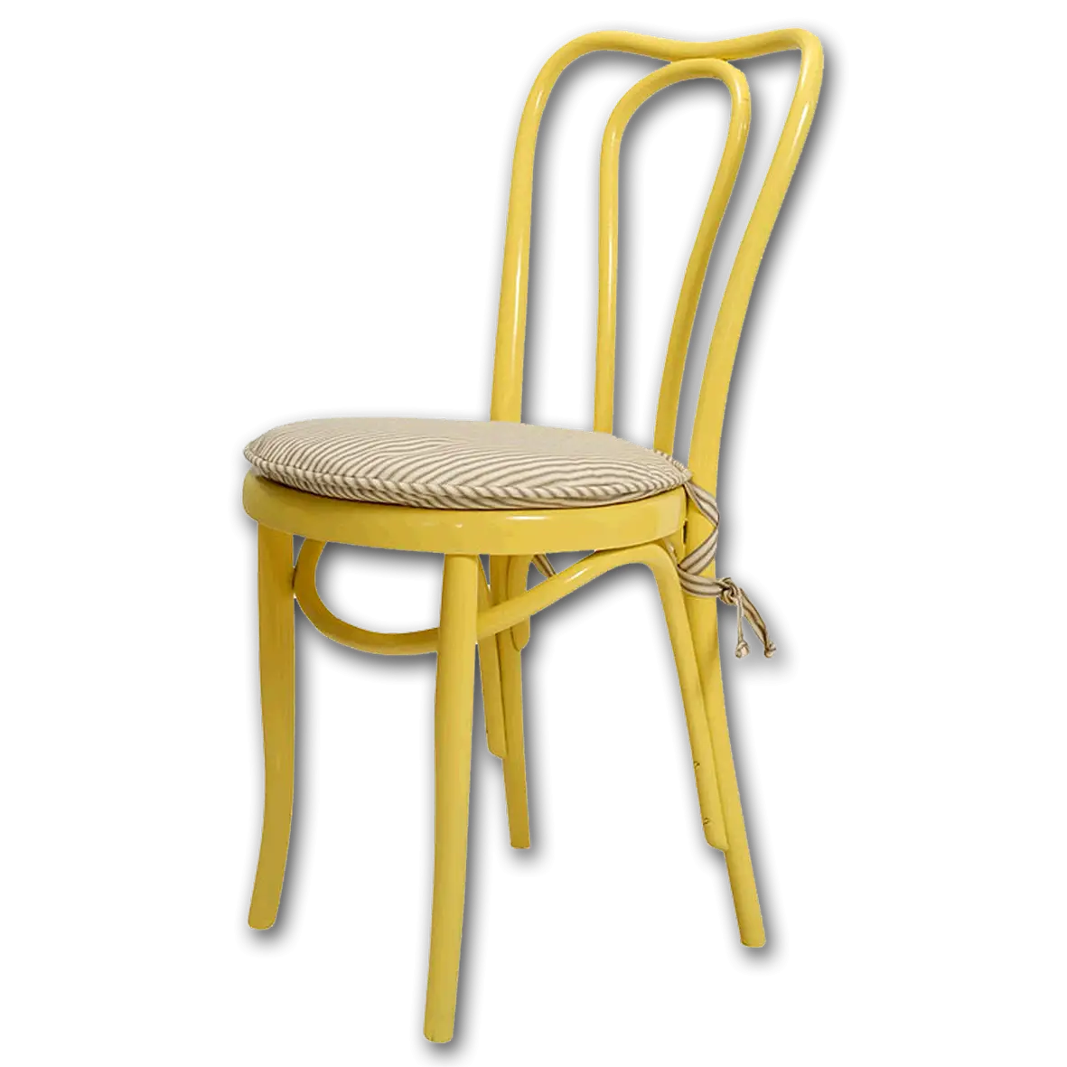 Yellow Chair with Cushion