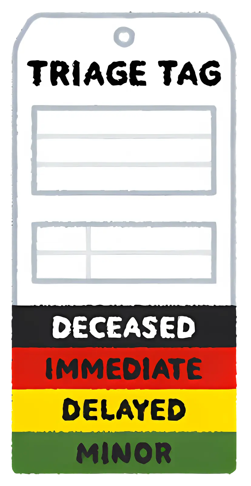 Emergency Triage Tag