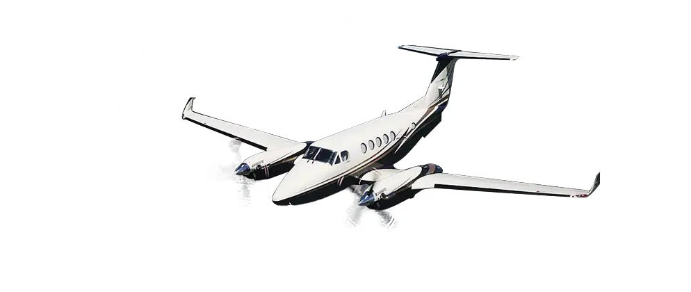 Illustration of an Airplane in the Sky