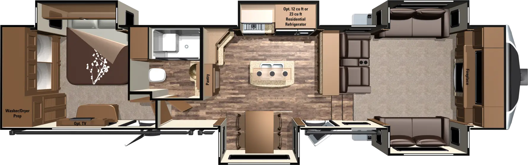 Floor Plan Illustration for Interior Design