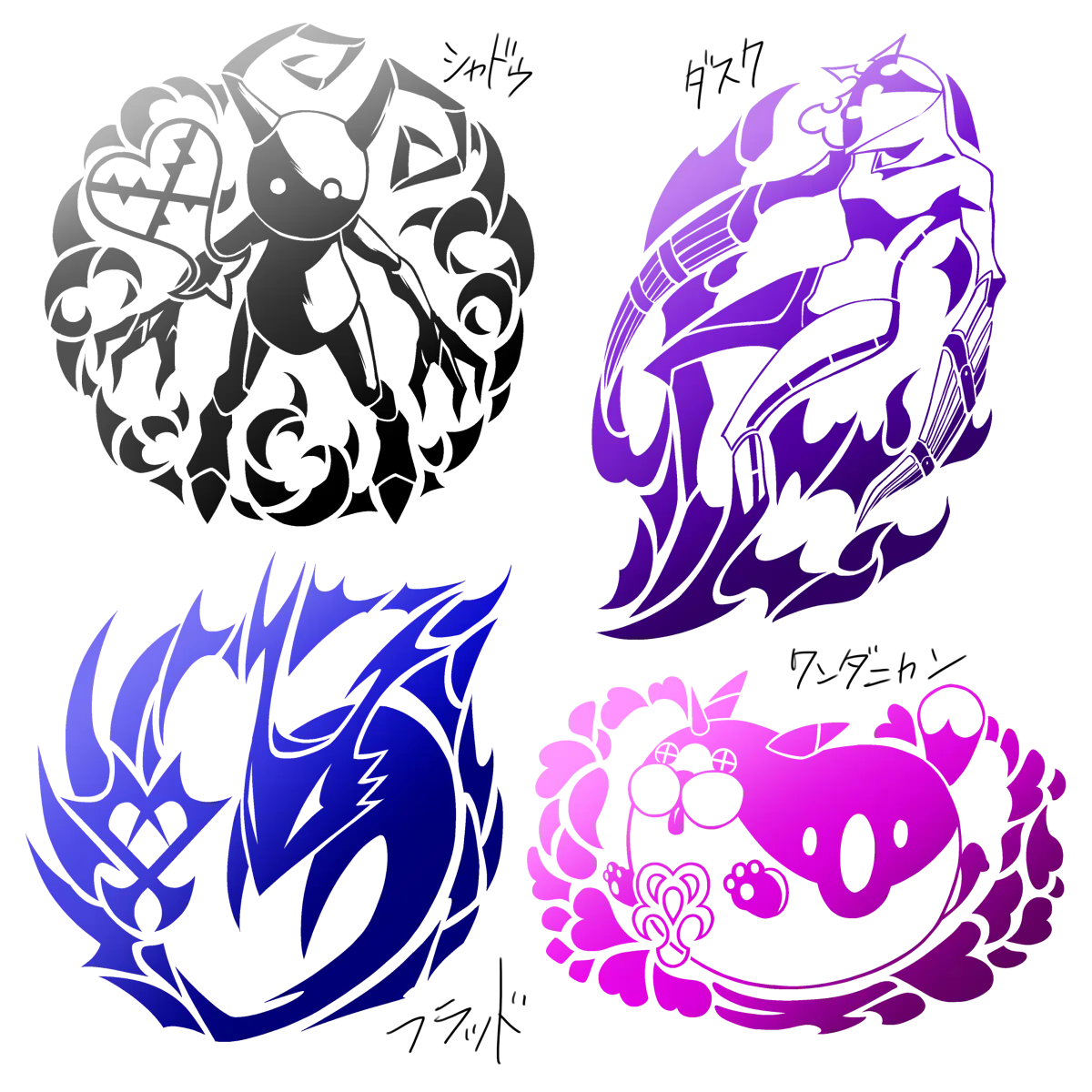 Japanese Art Symbols Design