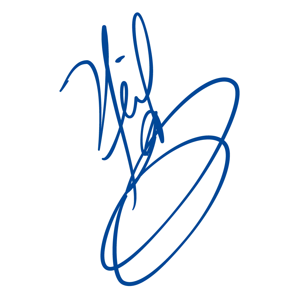 Blue Signature