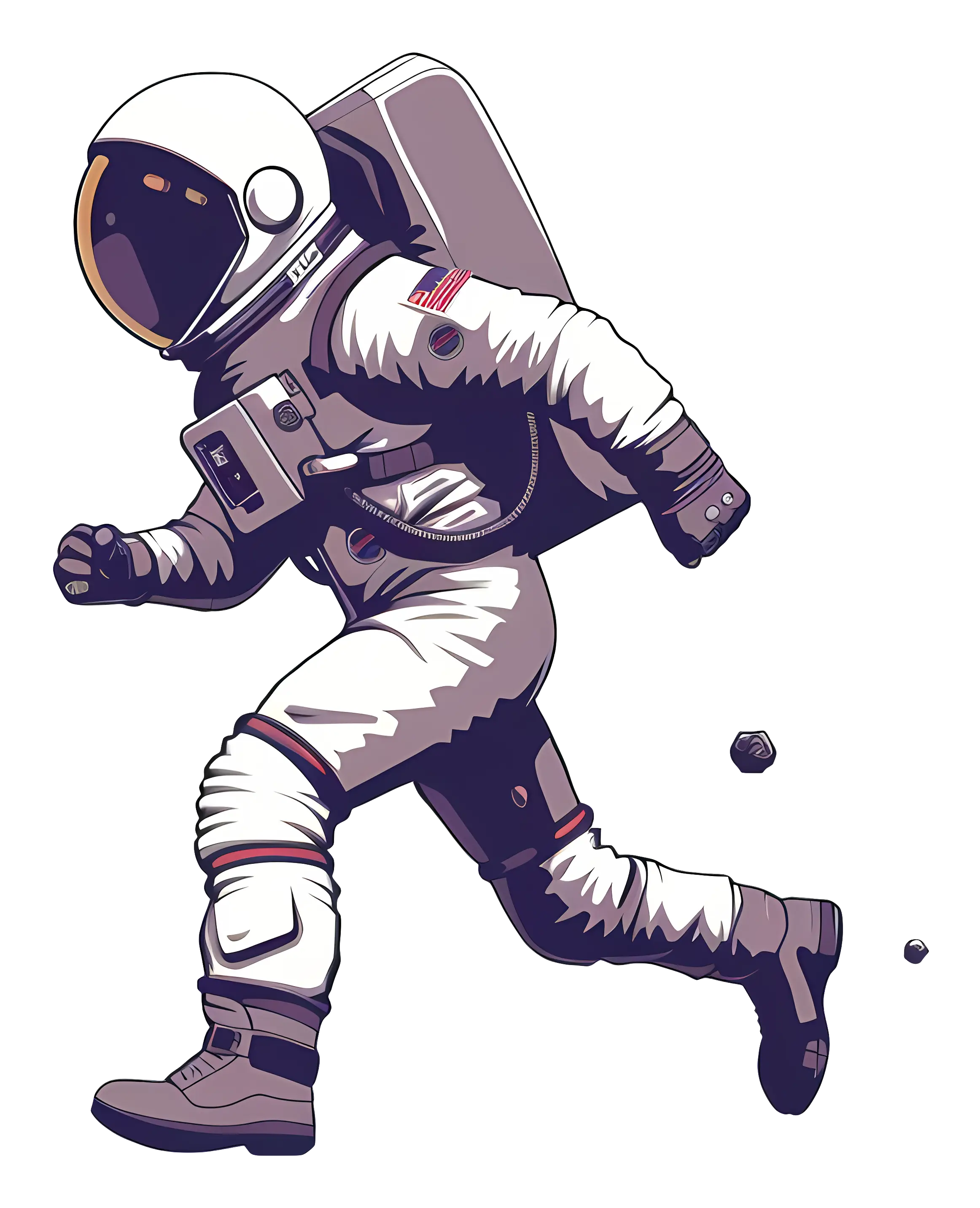 Astronaut in Space Suit