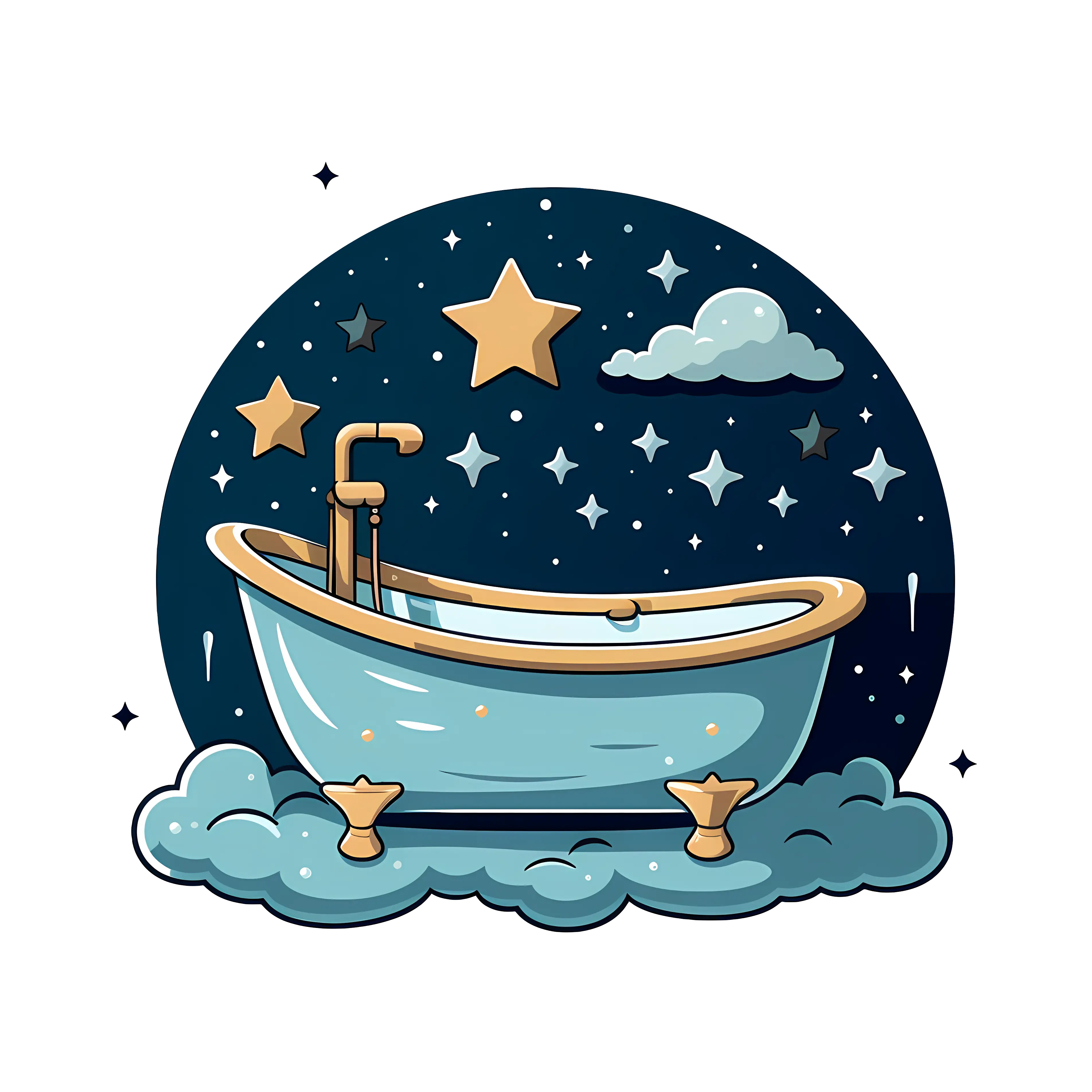 Bathtub Under the Stars