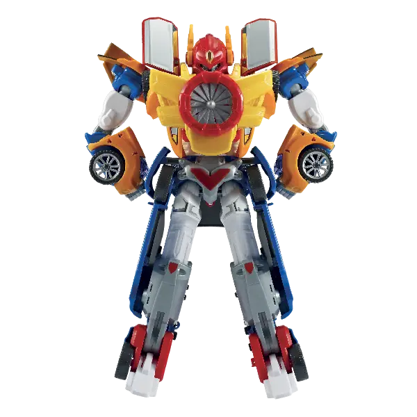 Colorful Robot Action Figure Toy