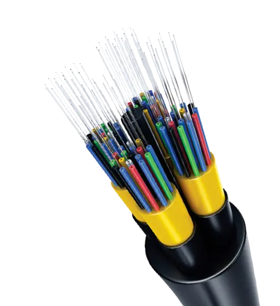 Colorful Fiber Optic Cable