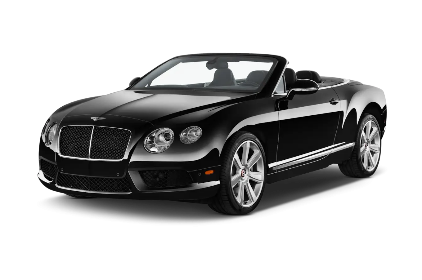 Black Convertible Luxury Car Illustration