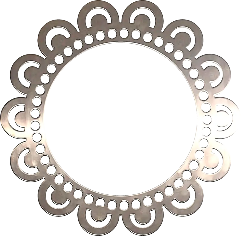 Elegant Decorative Round Frame