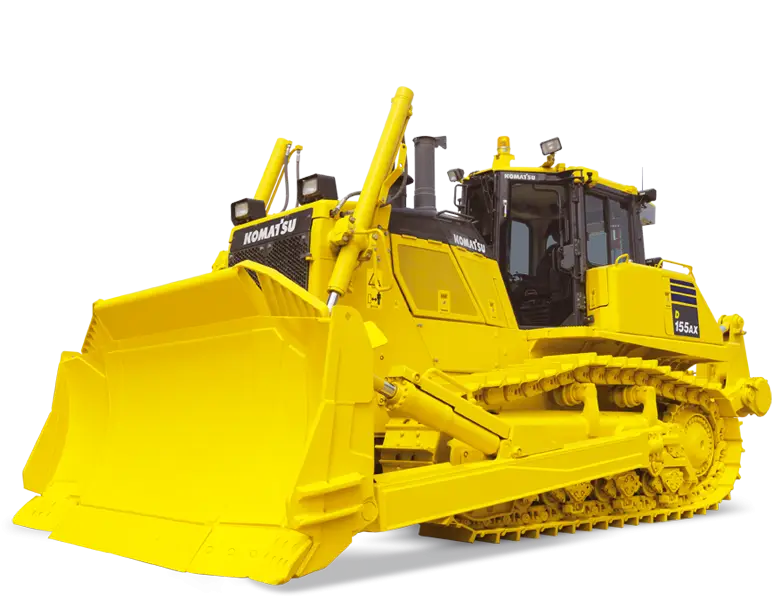 Yellow Construction Bulldozer