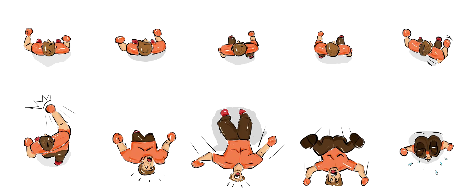 Cartoon Character Animation Sequence