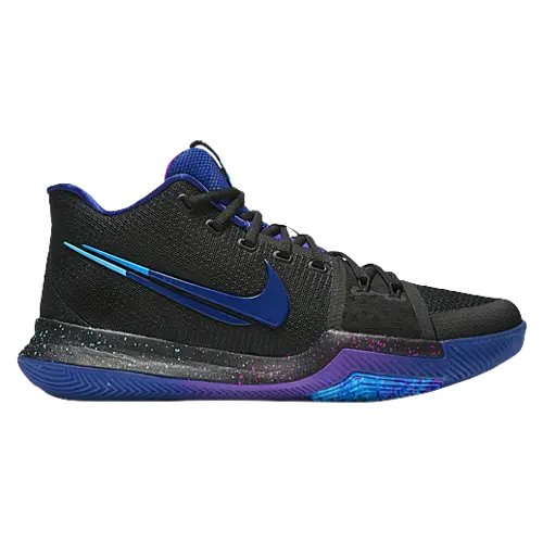 Black Basketball Sneaker with Logo