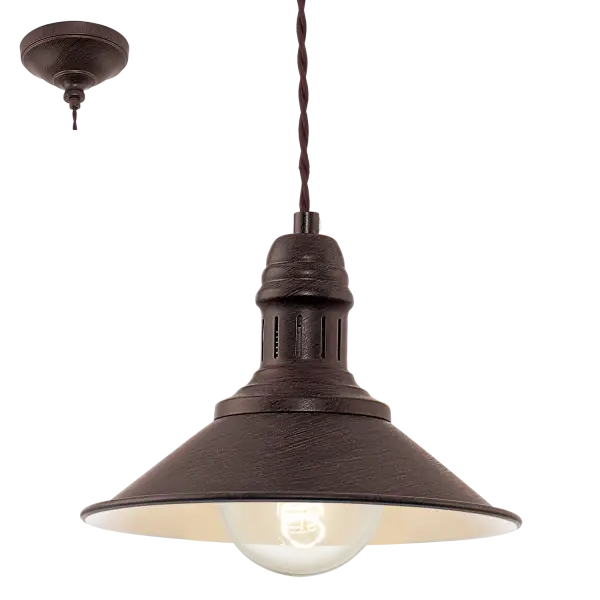 Rustic Hanging Pendant Light for Interiors