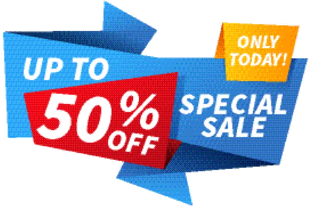 Special Sale Banner with Discount Offer