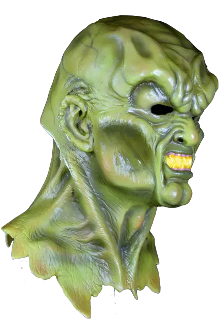 Frightening Green Monster Mask for Halloween
