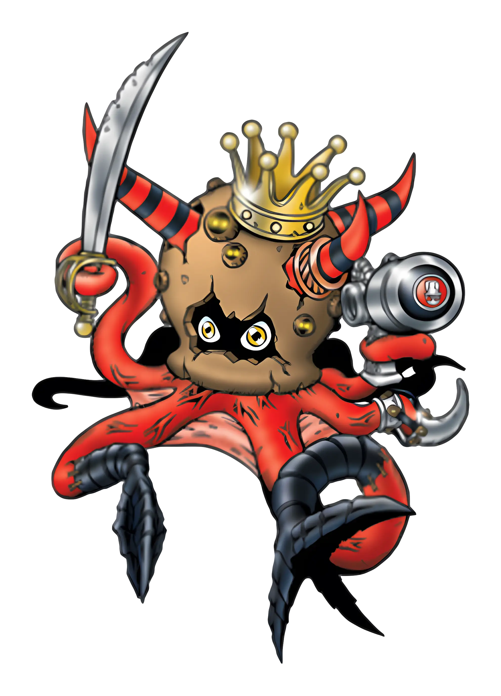 Crowned Octopus Monster