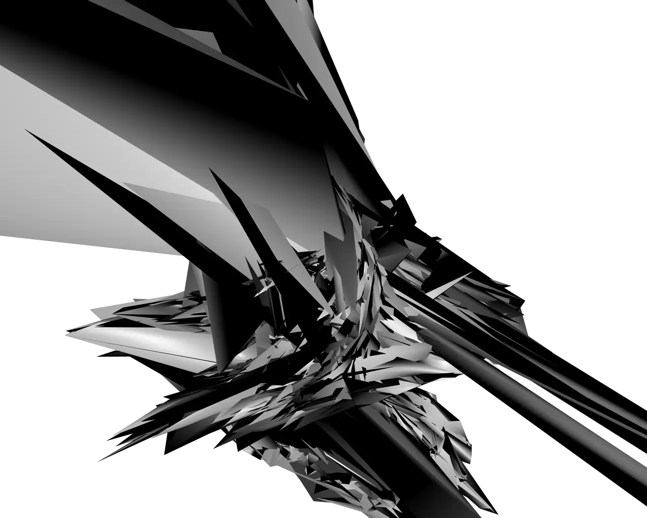 Abstract Black Art