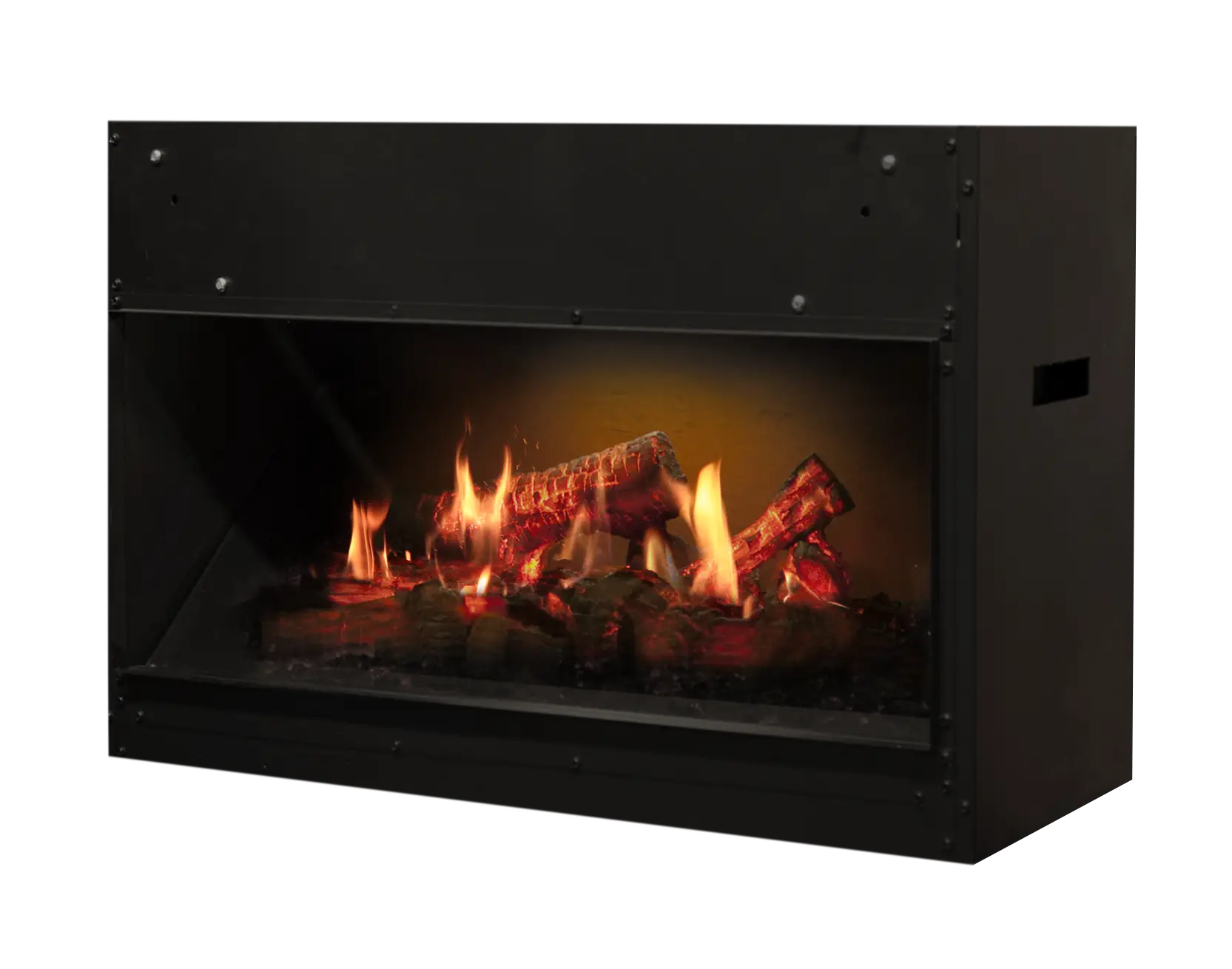 Electric Fireplace with Artificial Flames