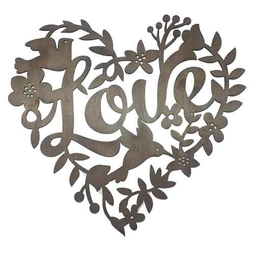 Love Heart Decoration