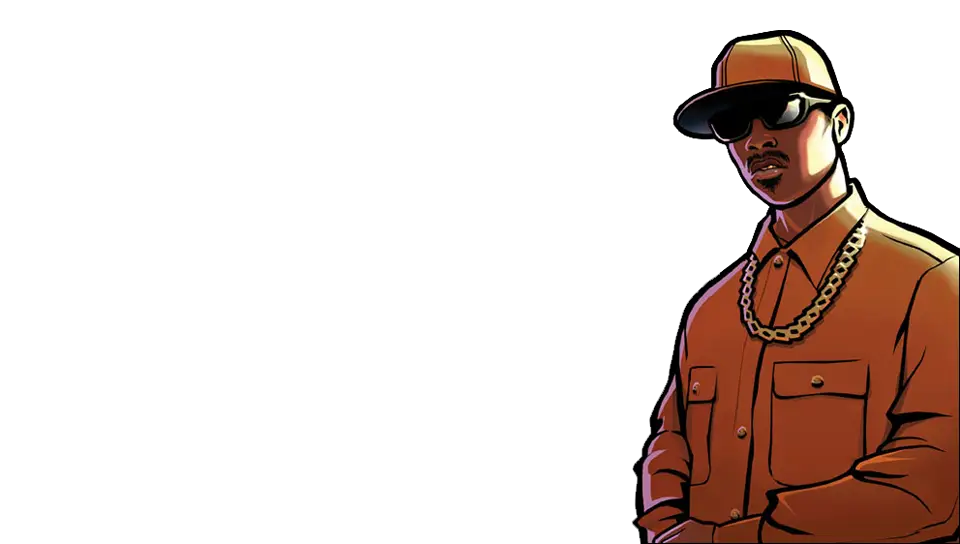 Cartoon Rapper Character