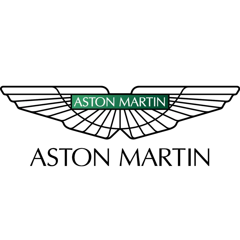 Aston Martin Logo with Iconic Wing Design