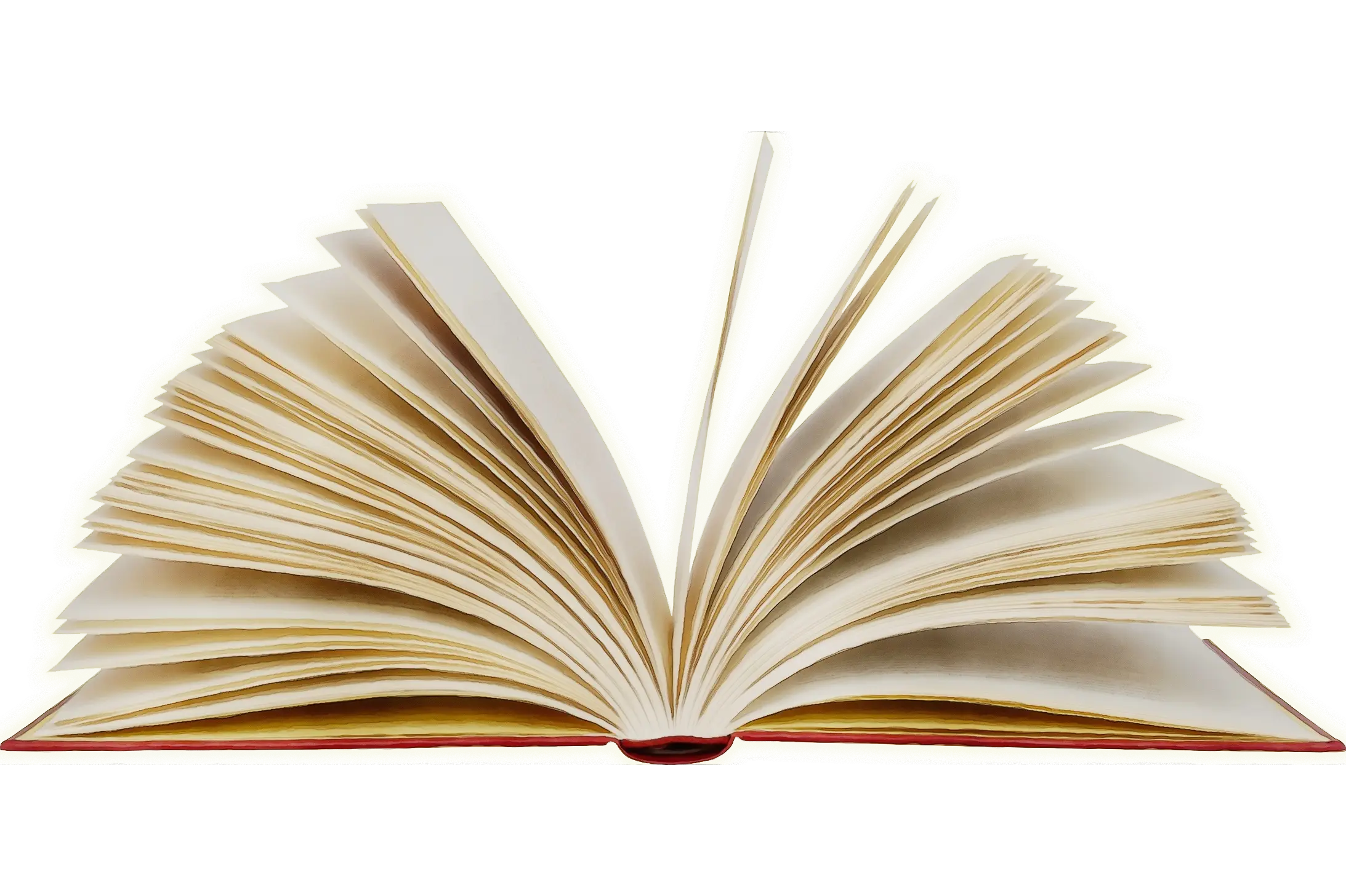 Open Book with Visible Pages