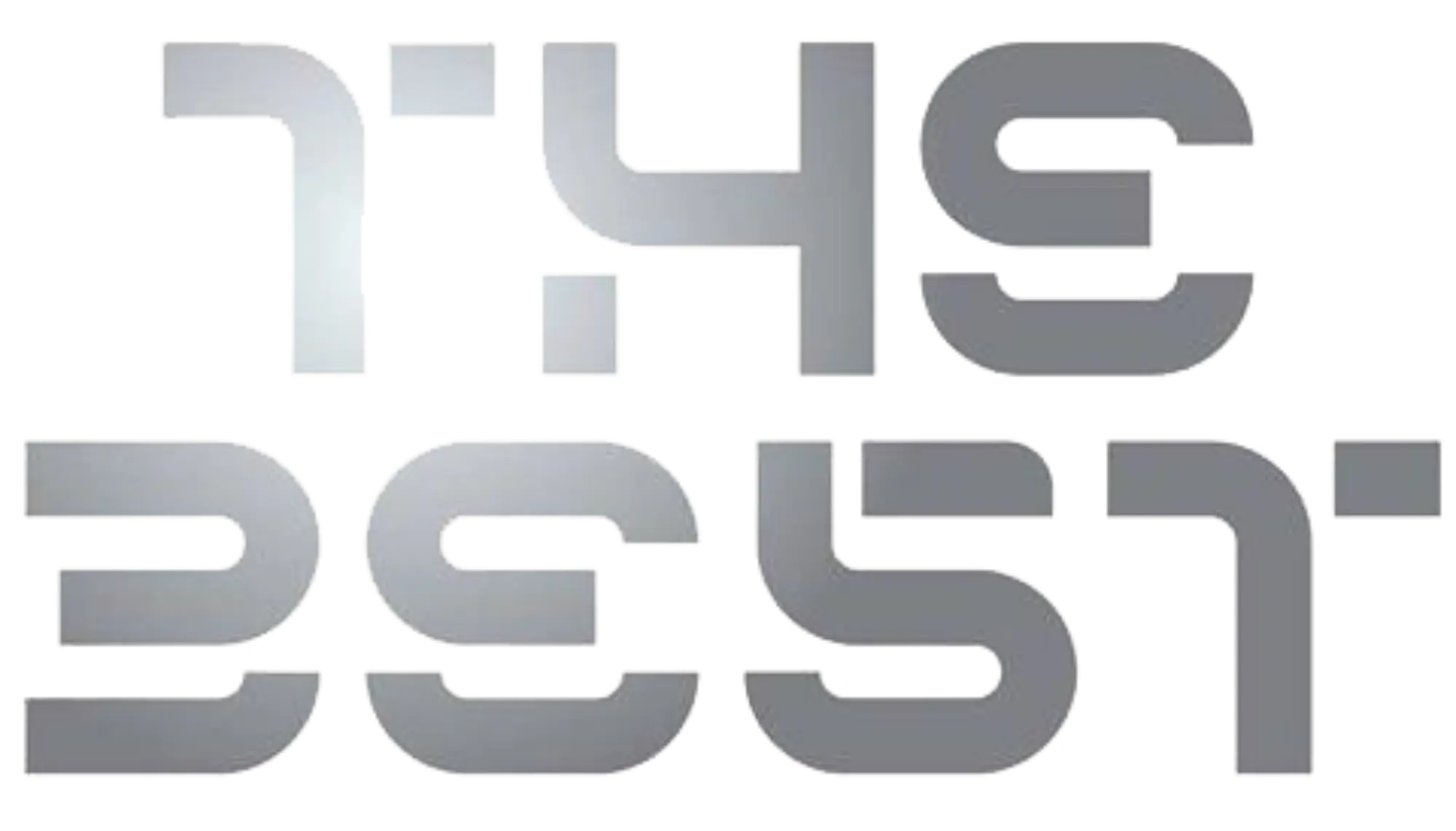 Digital Clock Numbers Display