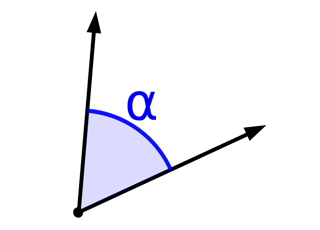 Geometric Angle with Alpha Notation