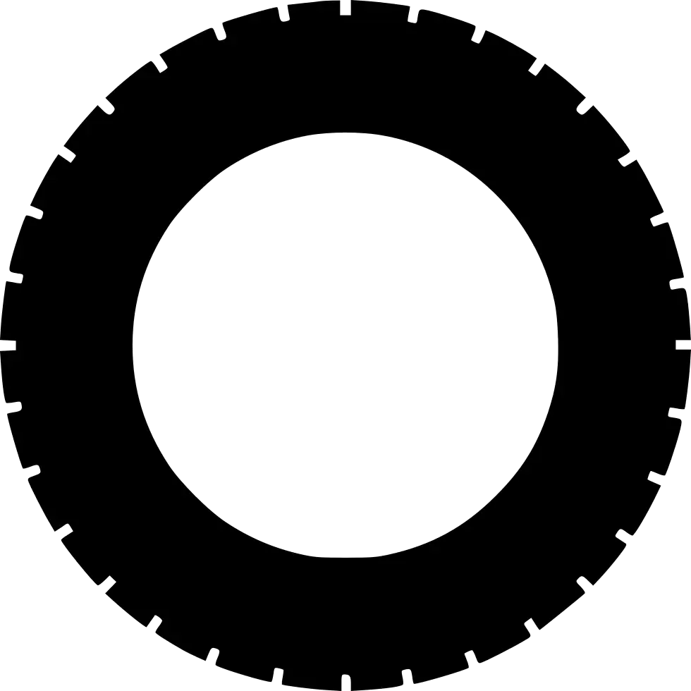 Black Rubber Tire