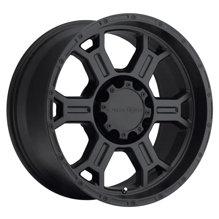 Black Alloy Wheel Rim for Vehicles