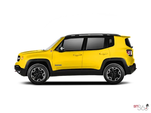 Modern Yellow SUV Car